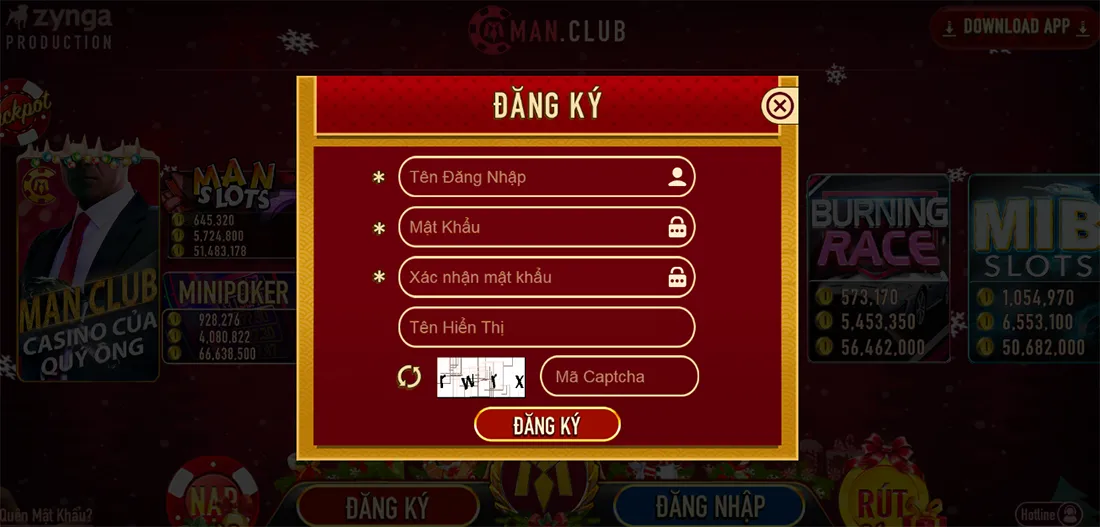 Hướng dẫn đăng ký Manclub dành cho tân binh