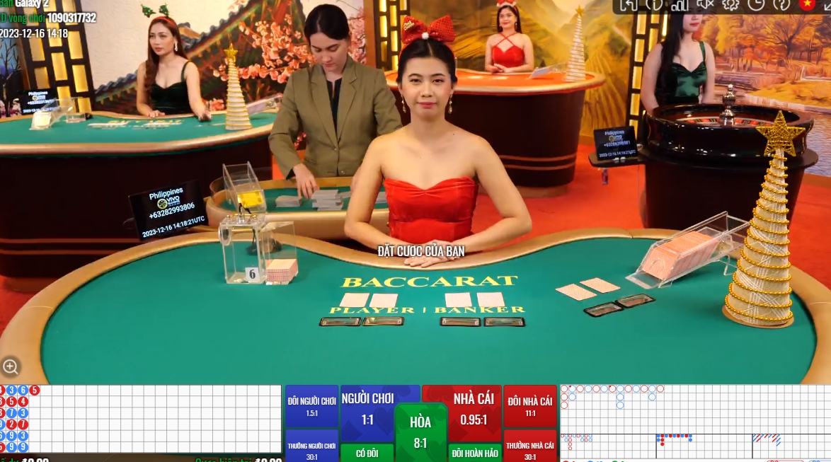 Quy trình chơi Baccarat tại sân chơi Manclub live 