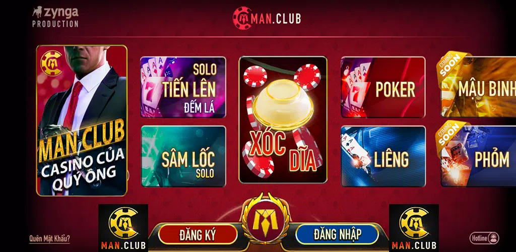 Tham gia cược Sâm lốc cho tân thủ Manclub