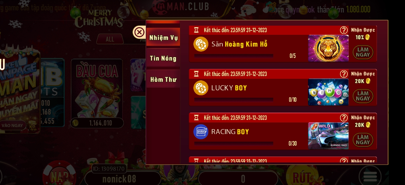 các diểm nổi bật khi chơi Baccarat livestream ở game Manclub